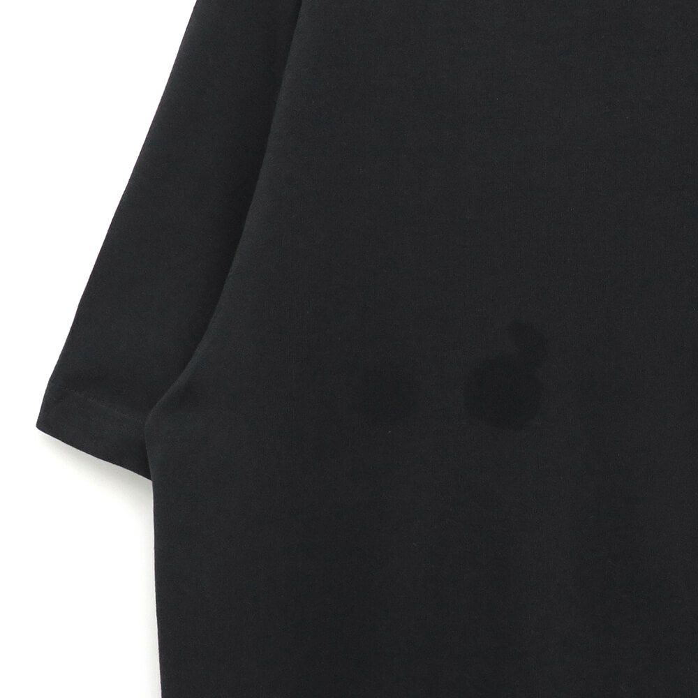 （アウトレット価格 5,500円 → 4,490円）NEW BALANCE NUMERIC T-SHIRT ニューバランス ヌメリック Tシャツ NUMERIC SMALL LOGO BLACK シミ スケートボード スケボー 2