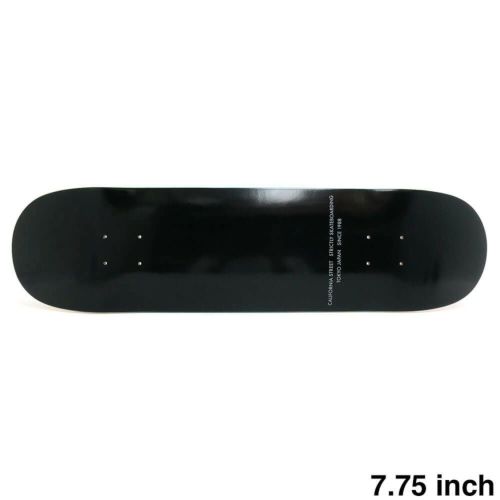 CALIFORNIA STREET DECK カリフォルニアストリート デッキ TEAM SIMPLE BLACK 7.75 x 31.5 ブランク（BBS / GENERATOR） スケートボード スケボー 1