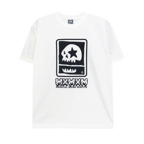 MAGICAL MOSH MISFITS T-SHIRT マジカルモッシュミスフィッツ Tシャツ MxMxM WHITE スケートボード スケボー 