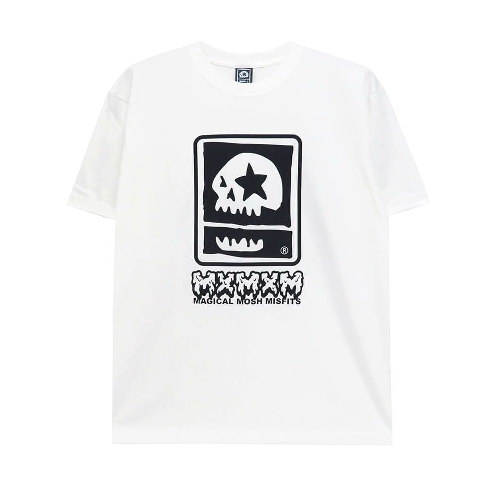 MAGICAL MOSH MISFITS T-SHIRT マジカルモッシュミスフィッツ Tシャツ MxMxM WHITE スケートボード スケボー 