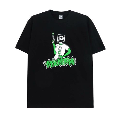 MAGICAL MOSH MISFITS T-SHIRT マジカルモッシュミスフィッツ Tシャツ MxMxM DAY BLACK/GREEN スケートボード スケボー 1