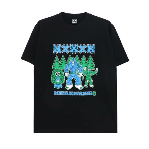 MAGICAL MOSH MISFITS T-SHIRT マジカルモッシュミスフィッツ Tシャツ MAGICAL MOSH BIGFOOT BLACK/BLUE スケートボード スケボー 