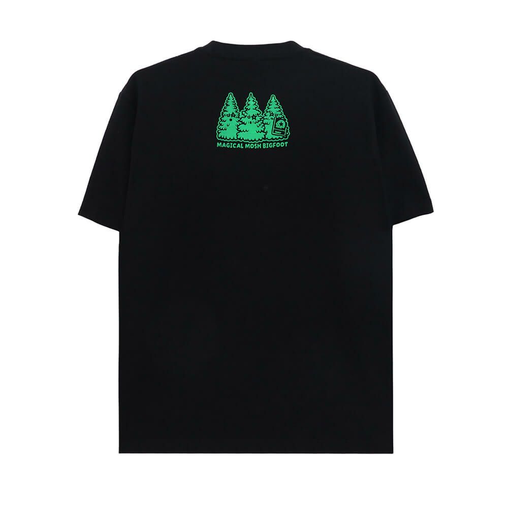 MAGICAL MOSH MISFITS T-SHIRT マジカルモッシュミスフィッツ Tシャツ MAGICAL MOSH BIGFOOT BLACK/BLUE スケートボード スケボー 1