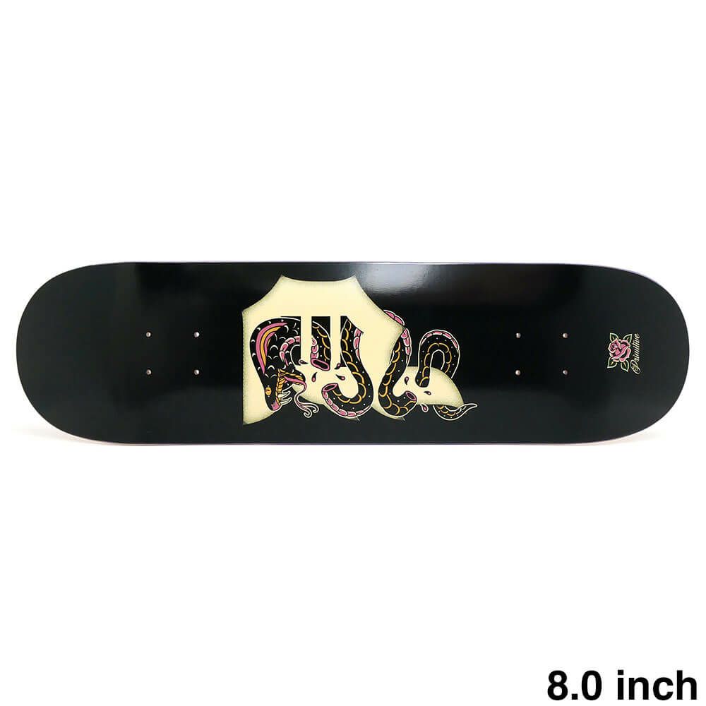 PRIMITIVE DECK プリミティブ デッキ TEAM DIRTY P DANGER BLACK 8.0 スケートボード スケボー 1
