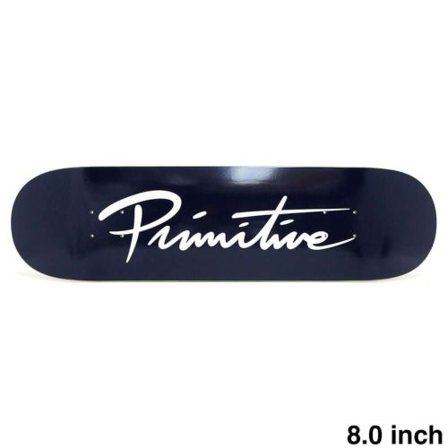 PRIMITIVE DECK プリミティブ デッキ TEAM NUEVO SCRIPT NAVY/YANKEES NAVY 8.0 スケートボード スケボー 1