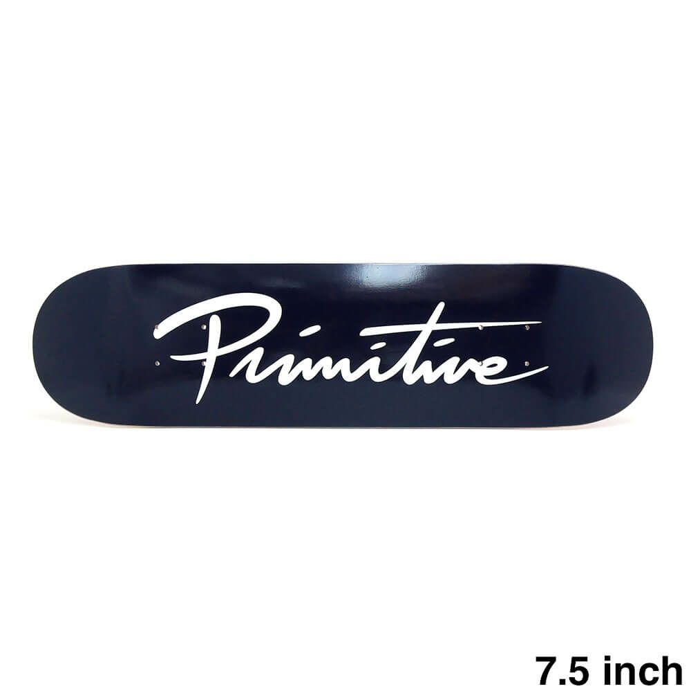 PRIMITIVE DECK プリミティブ デッキ TEAM NUEVO SCRIPT NAVY/YANKEES NAVY 7.5 スケートボード スケボー 1
