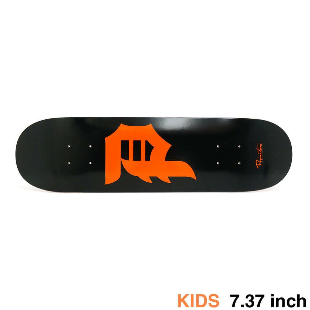 PRIMITIVE DECK プリミティブ デッキ（子供用） TEAM DIRTY P CORE BLACK/SF GIANTS ORANGE 7.37 スケートボード スケボー 1