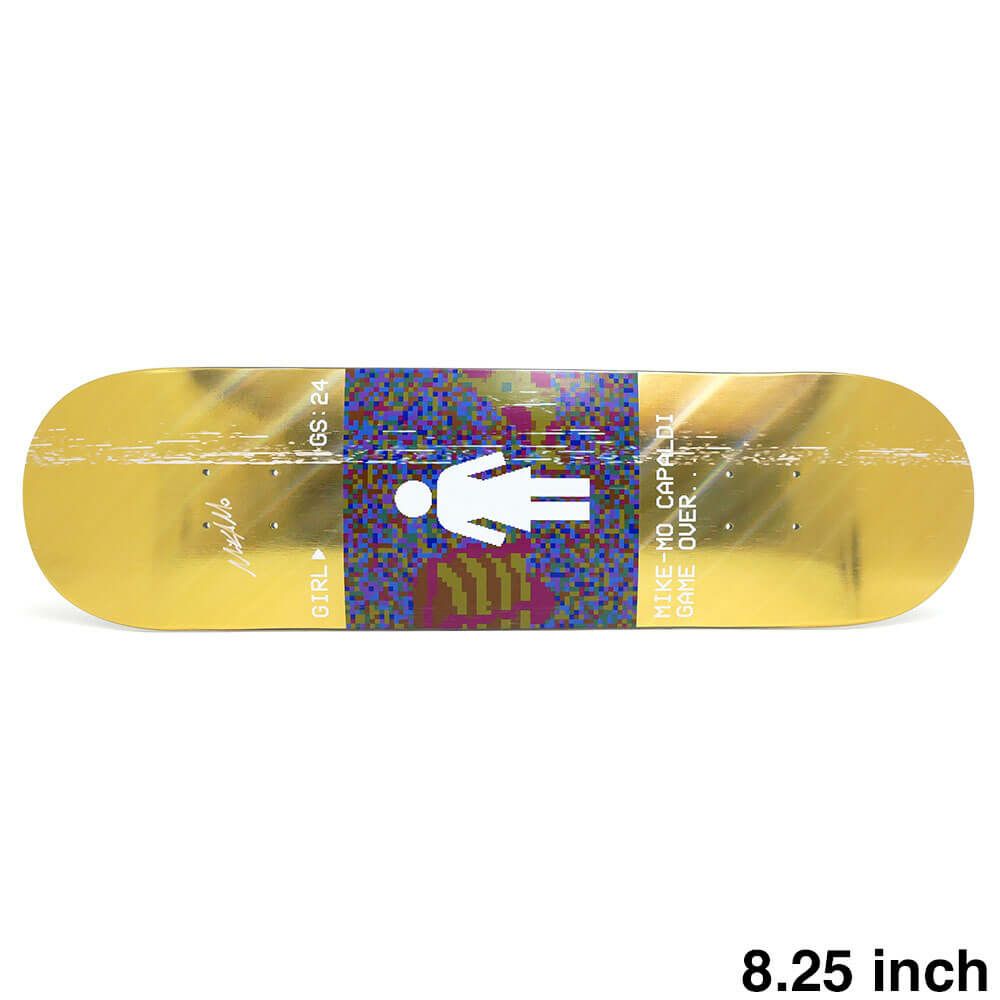 GIRL DECK ガール デッキ MIKE MO CAPALDI MIKEMO'S LAST BOARD GOLD 8.25 スケートボード スケボー 1