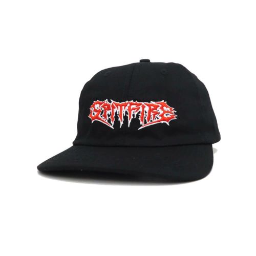 SPITFIRE CAP スピットファイヤー キャップ DEMON GATE STRAPBACK BLACK スケートボード スケボー 
