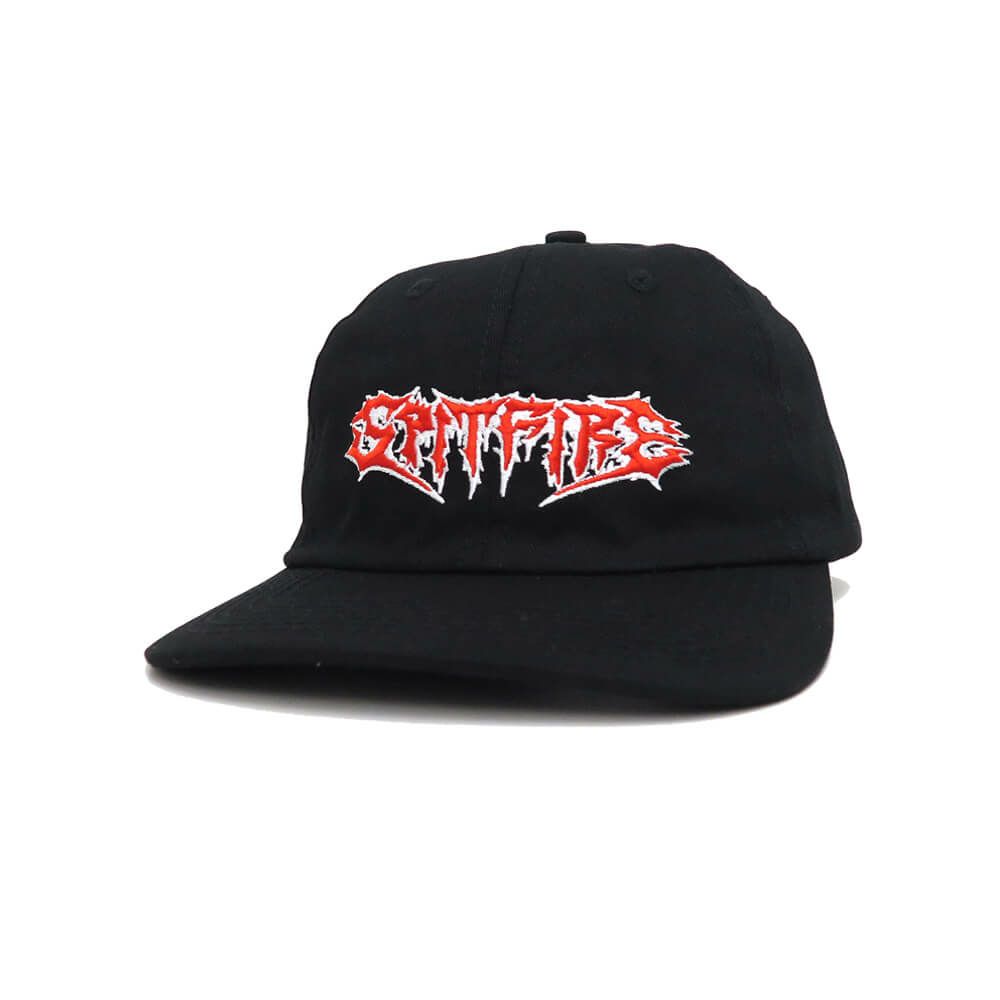 SPITFIRE CAP スピットファイヤー キャップ DEMON GATE STRAPBACK BLACK スケートボード スケボー 