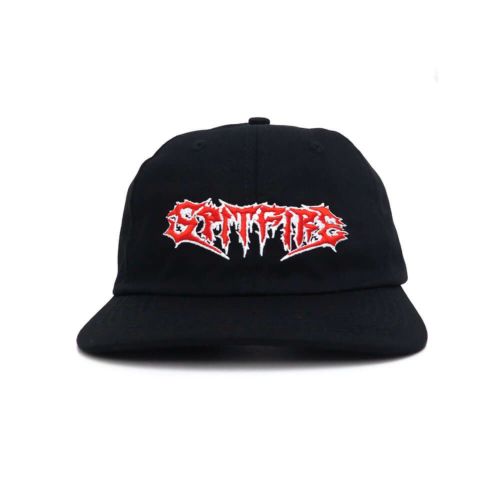 SPITFIRE CAP スピットファイヤー キャップ DEMON GATE STRAPBACK BLACK スケートボード スケボー 1