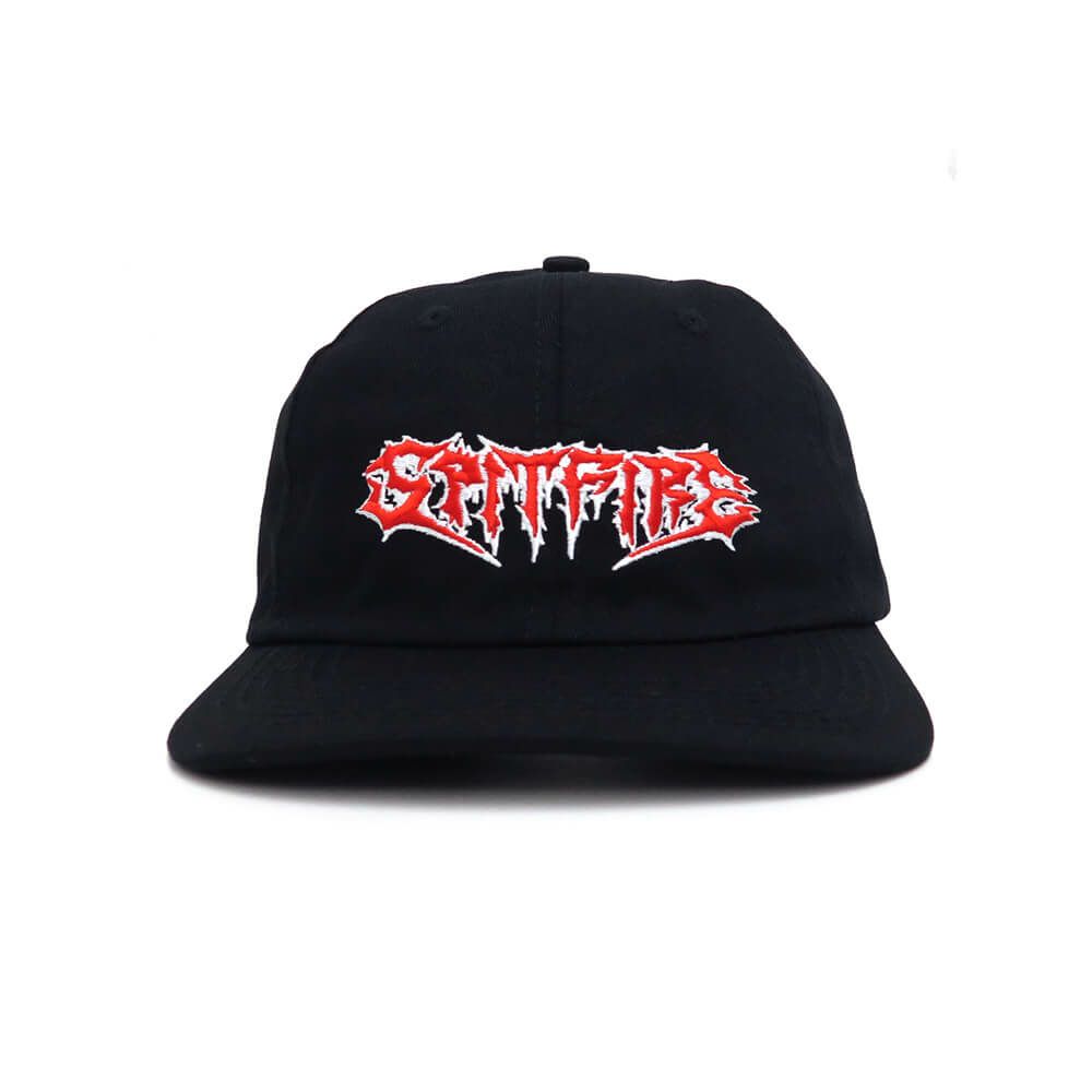 SPITFIRE CAP スピットファイヤー キャップ DEMON GATE STRAPBACK BLACK スケートボード スケボー 1