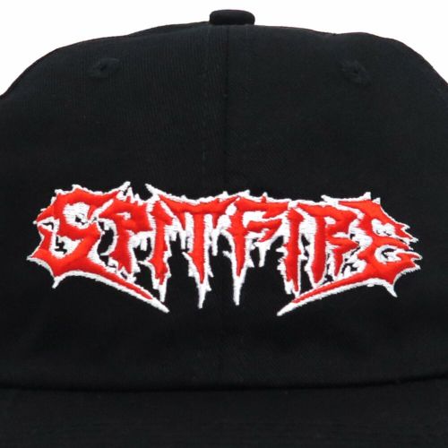 SPITFIRE CAP スピットファイヤー キャップ DEMON GATE STRAPBACK BLACK スケートボード スケボー 3