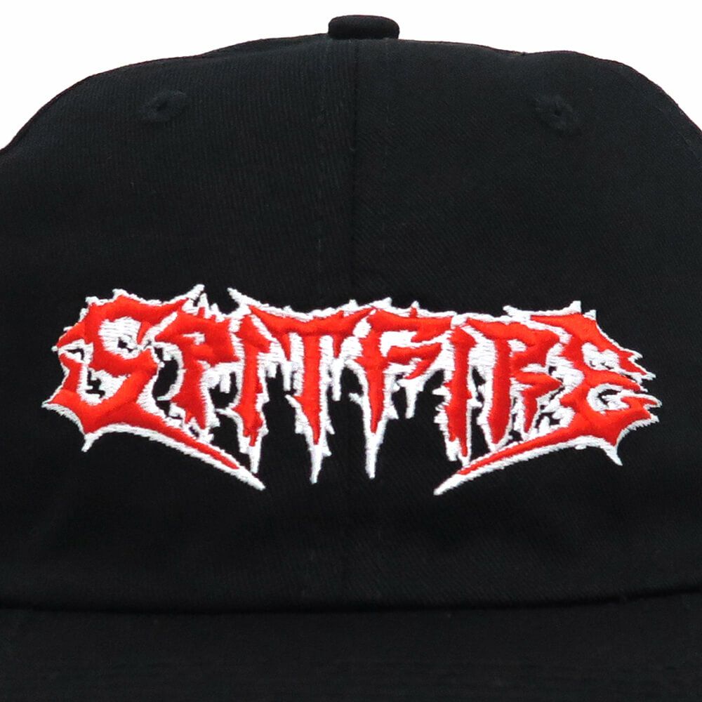 SPITFIRE CAP スピットファイヤー キャップ DEMON GATE STRAPBACK BLACK スケートボード スケボー 3