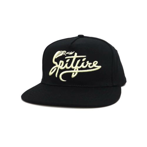  SPITFIRE CAP スピットファイヤー キャップ SNAKE CLASSIC SNAPBACK BLACK/CREAM スケートボード スケボー 