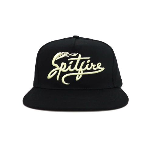  SPITFIRE CAP スピットファイヤー キャップ SNAKE CLASSIC SNAPBACK BLACK/CREAM スケートボード スケボー 1