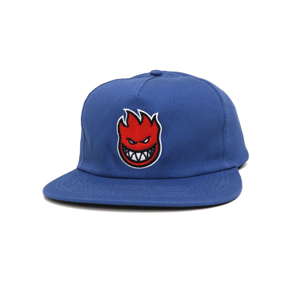 SPITFIRE CAP スピットファイヤー キャップ BIGHEAD FILL SNAPBACK BLUE/RED スケートボード スケボー 