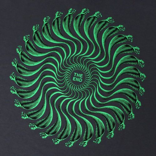 SPITFIRE T-SHIRT スピットファイヤー Tシャツ SNAKE CLASSIC CHARCOAL/GREEN/BLACK スケートボード スケボー 3