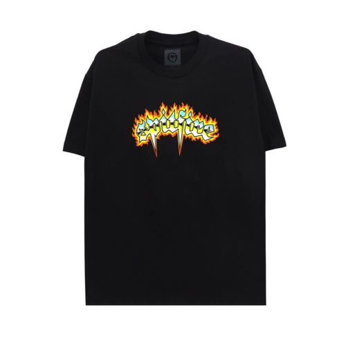 SPITFIRE T-SHIRT スピットファイヤー Tシャツ CHROME VENOM BLACK スケートボード スケボー 