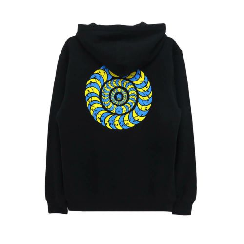 SPITFIRE HOOD スピットファイヤー パーカー HAPPY CLASSIC BLACK スケートボード スケボー 