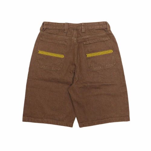 SPITFIRE SHORTS スピットファイヤー ショーツ BIGHEAD DENIM BROWN スケートボード スケボー 5