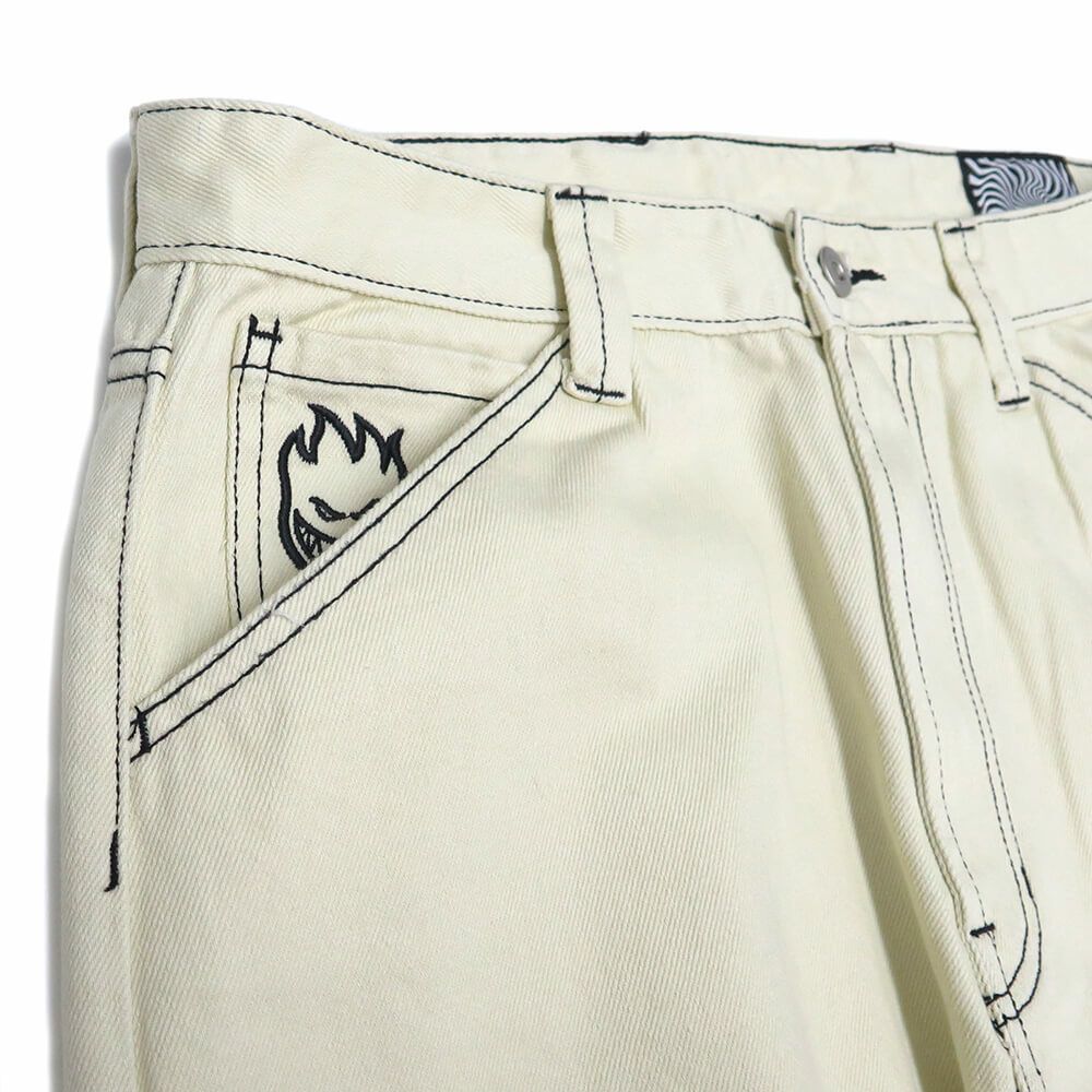 SPITFIRE JEANS スピットファイヤー パンツ ジーンズ BIGHEAD DENIM NATURAL/BLACK スケートボード スケボー 1