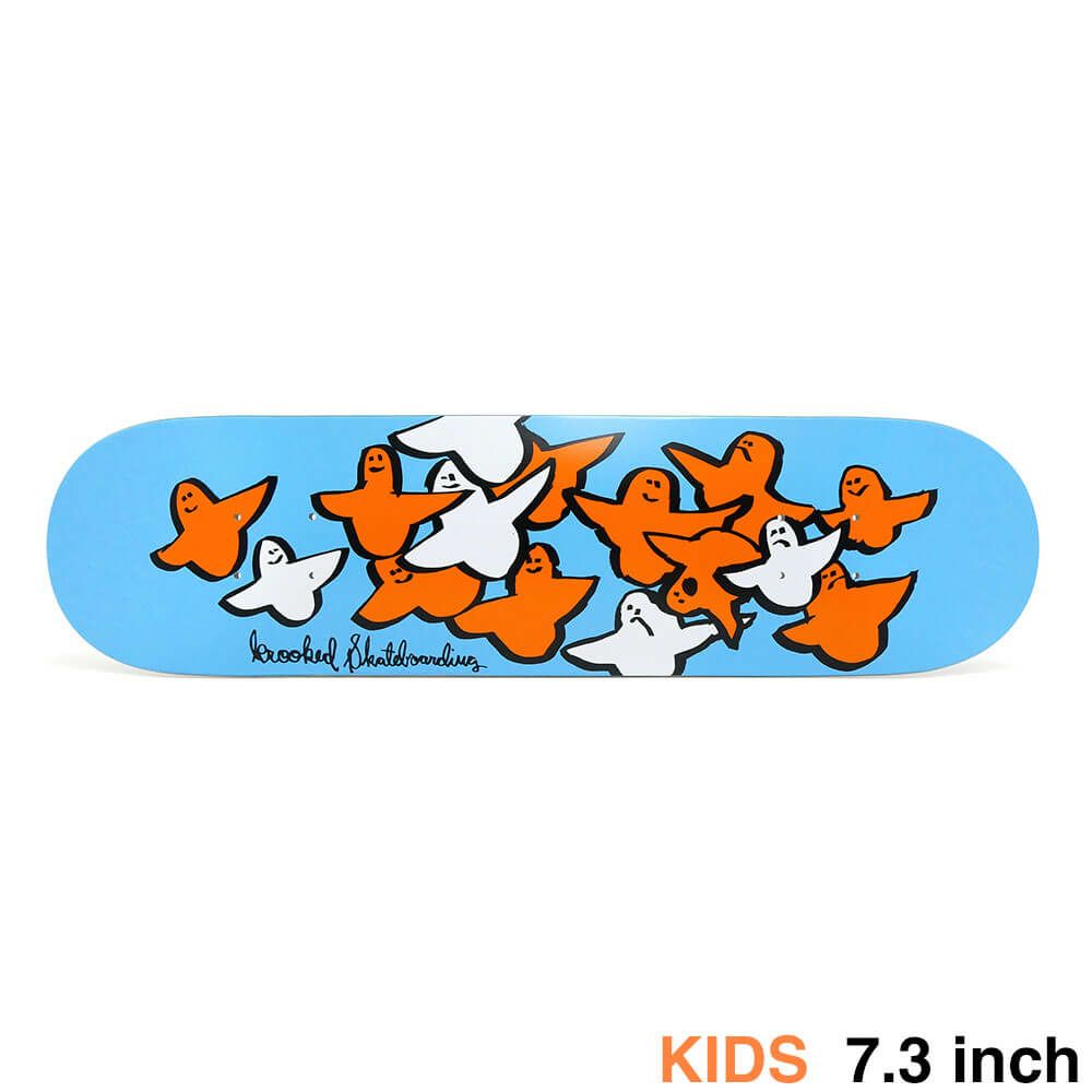 KROOKED DECK クルキッド デッキ（子供用） TEAM BIRD 7.3 スケートボード スケボー 1