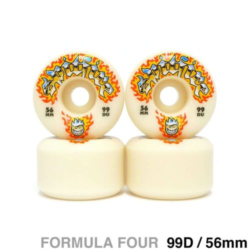 SPITFIRE WHEEL スピットファイヤー ウィール FORMULA FOUR (F4) CONICAL FULL 99D CHROME VENOM 56mm スケートボード スケボー 1