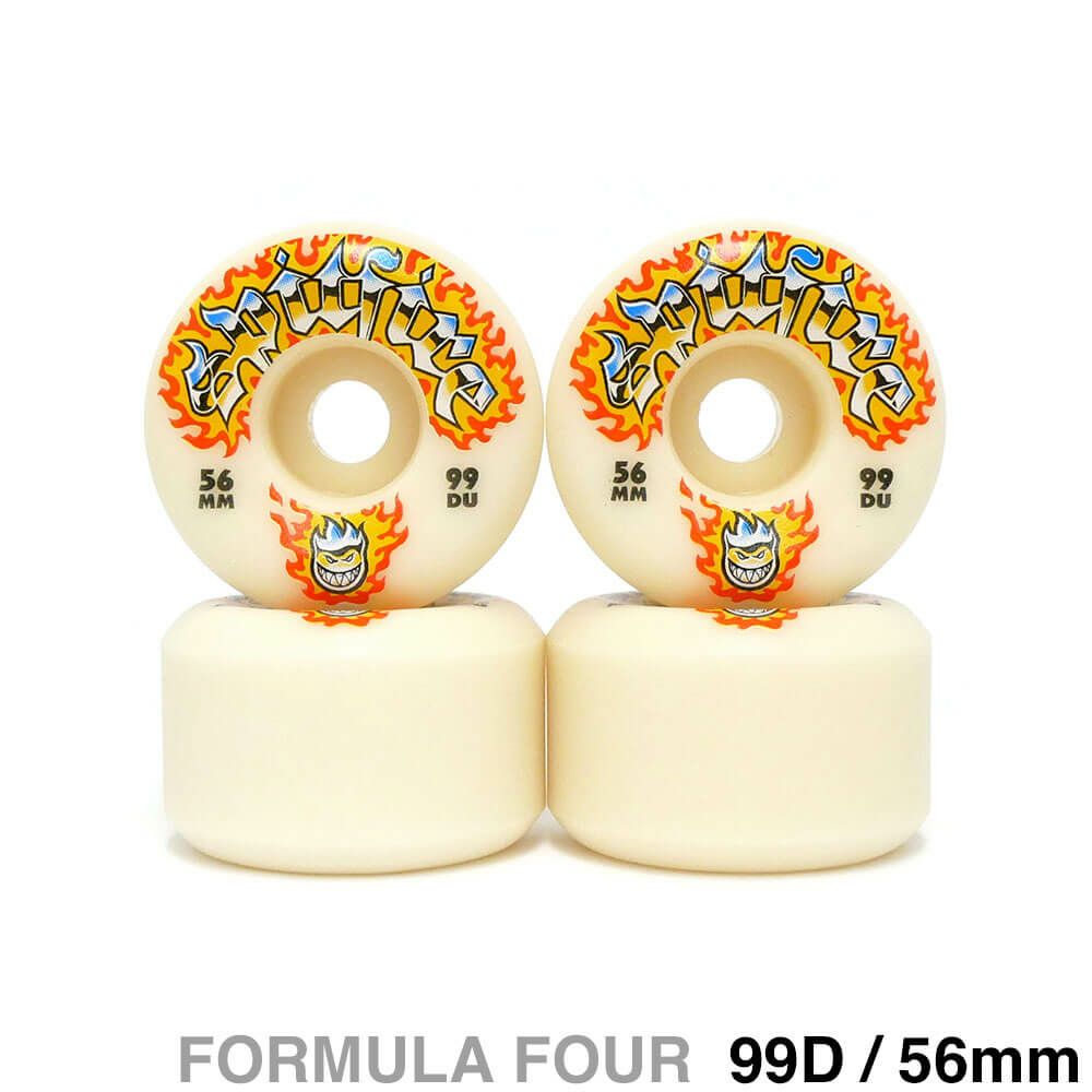 SPITFIRE WHEEL スピットファイヤー ウィール FORMULA FOUR (F4) CONICAL FULL 99D CHROME VENOM 56mm スケートボード スケボー 1