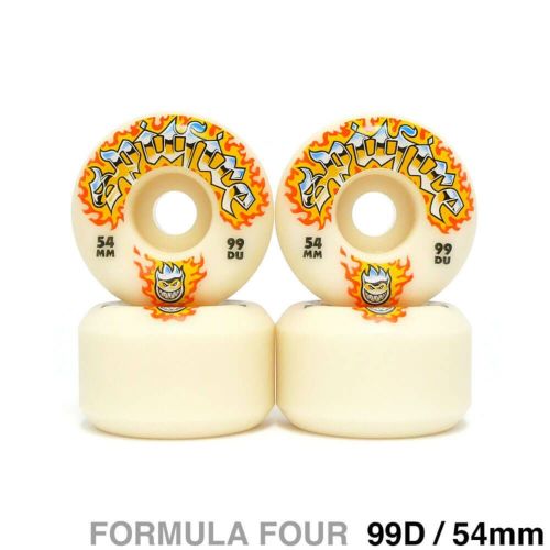 SPITFIRE WHEEL スピットファイヤー ウィール FORMULA FOUR (F4) CONICAL FULL 99D CHROME VENOM 54mm スケートボード スケボー 1