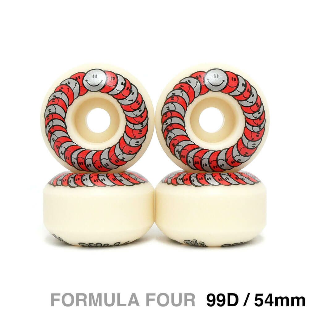 SPITFIRE WHEEL スピットファイヤー ウィール FORMULA FOUR (F4) CLASSIC 99D KEVIN SPANKY LONG HAPPY 54mm スケートボード スケボー 1