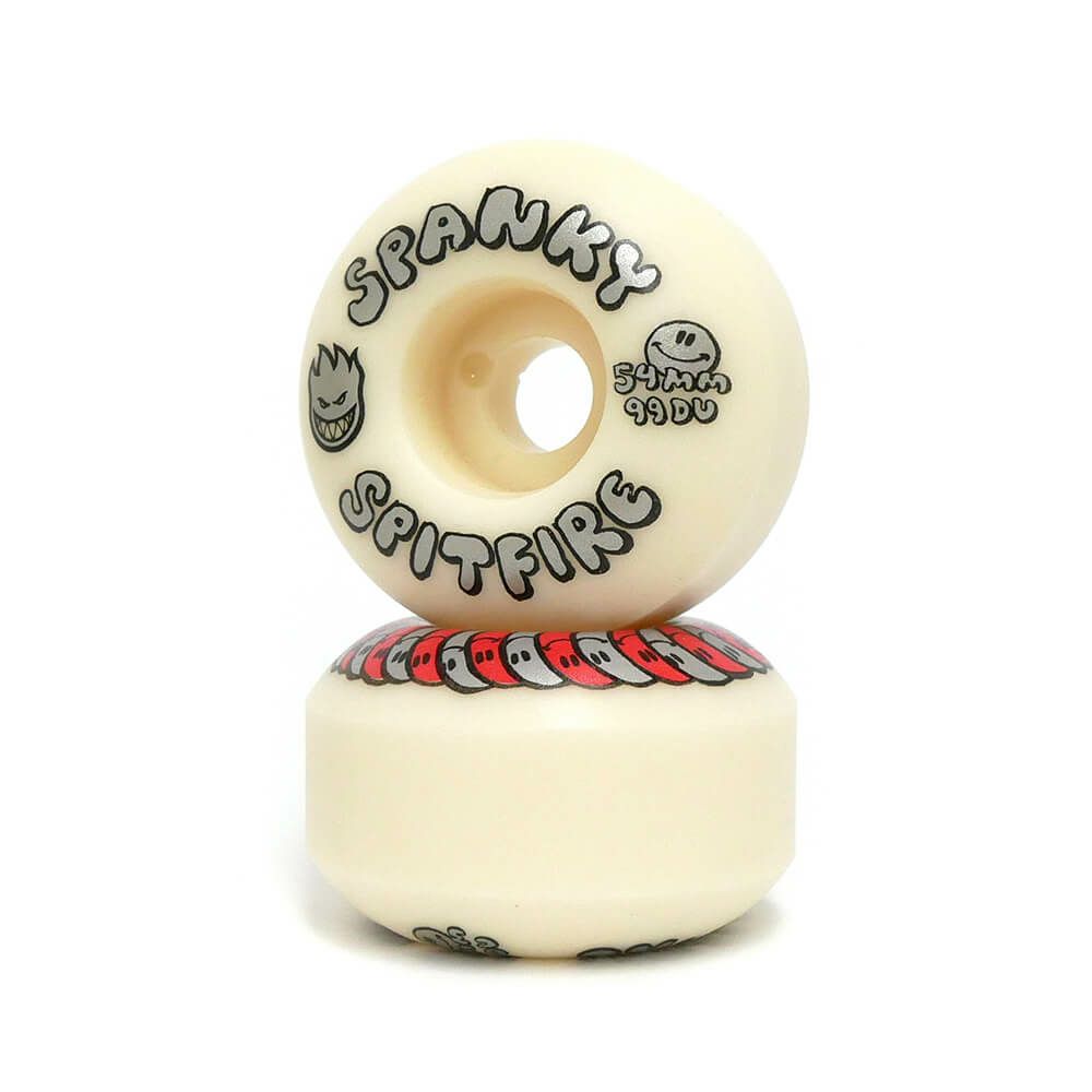 SPITFIRE WHEEL スピットファイヤー ウィール FORMULA FOUR (F4) CLASSIC 99D KEVIN SPANKY LONG HAPPY 54mm スケートボード スケボー 2