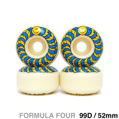 SPITFIRE WHEEL スピットファイヤー ウィール FORMULA FOUR (F4) CLASSIC 99D KEVIN SPANKY LONG HAPPY 52mm スケートボード スケボー 1