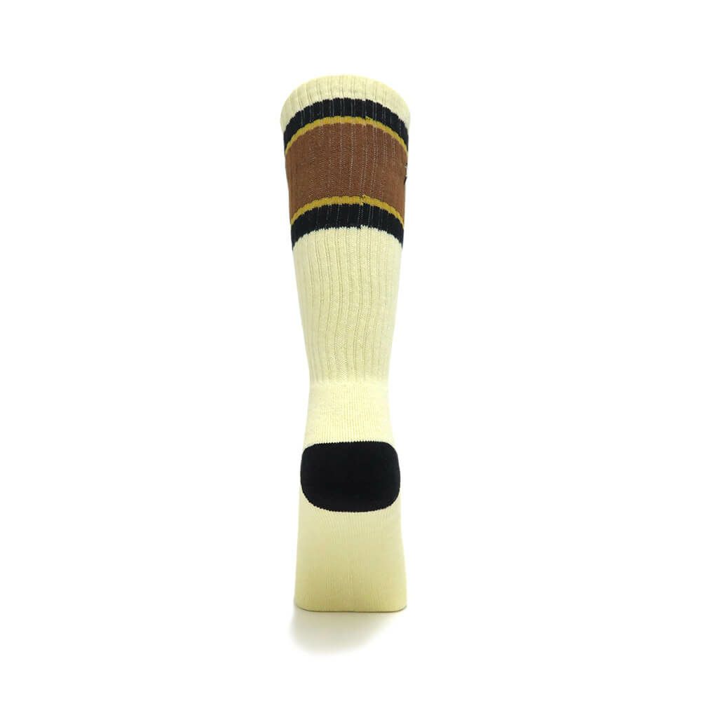 ANTIHERO SOCKS アンチヒーロー ソックス 靴下 LIL PIGEON EMB CREAM/BLACK/YELLOW スケートボード スケボー 2