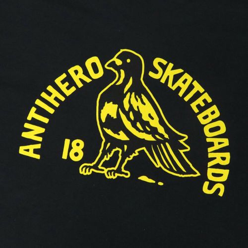 ANTIHERO LONG SLEEVE アンチヒーロー ロングスリーブTシャツ ROCK DAVE FILL POCKET BLACK スケートボード スケボー 4
