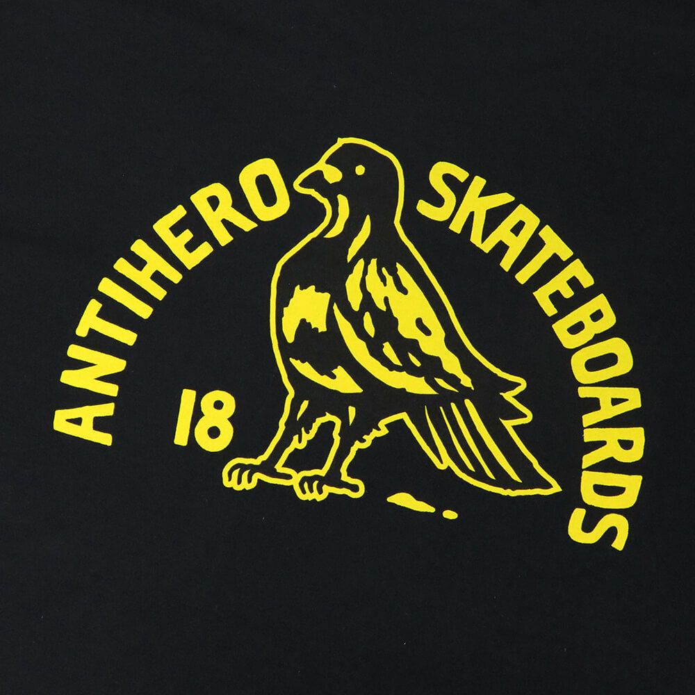 ANTIHERO LONG SLEEVE アンチヒーロー ロングスリーブTシャツ ROCK DAVE FILL POCKET BLACK スケートボード スケボー 4