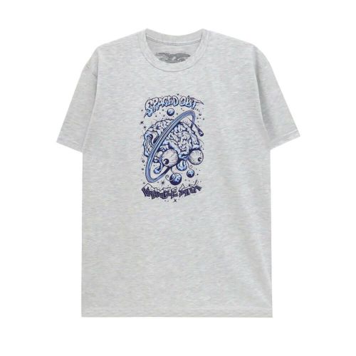 ANTIHERO T-SHIRT アンチヒーロー Tシャツ GRIMPLESTIX SPACED OUT ASH スケートボード スケボー 