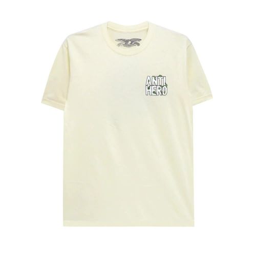 ANTIHERO T-SHIRT アンチヒーロー Tシャツ TROLLS CREAM スケートボード スケボー 1