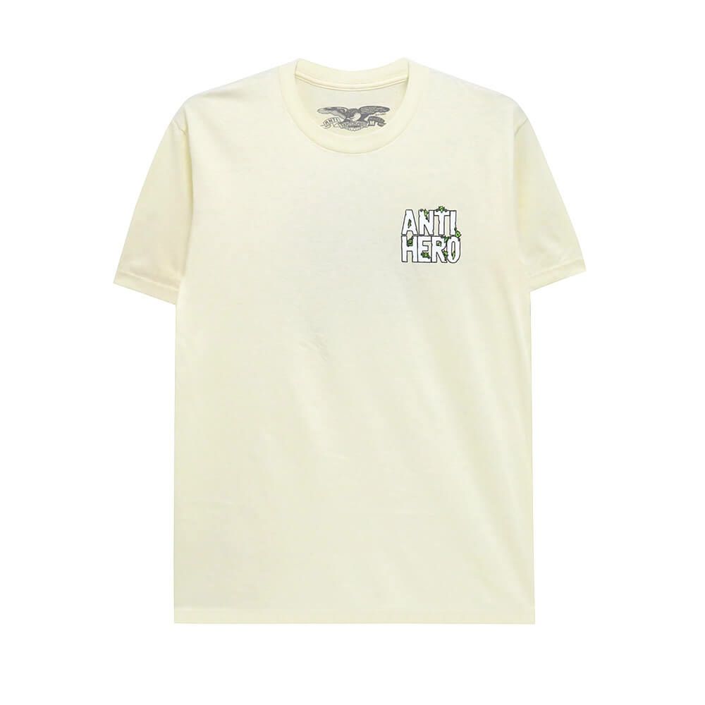 ANTIHERO T-SHIRT アンチヒーロー Tシャツ TROLLS CREAM スケートボード スケボー 1