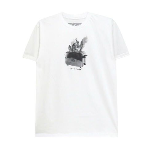 ANTIHERO T-SHIRT アンチヒーロー Tシャツ TOASTED WHITE スケートボード スケボー 