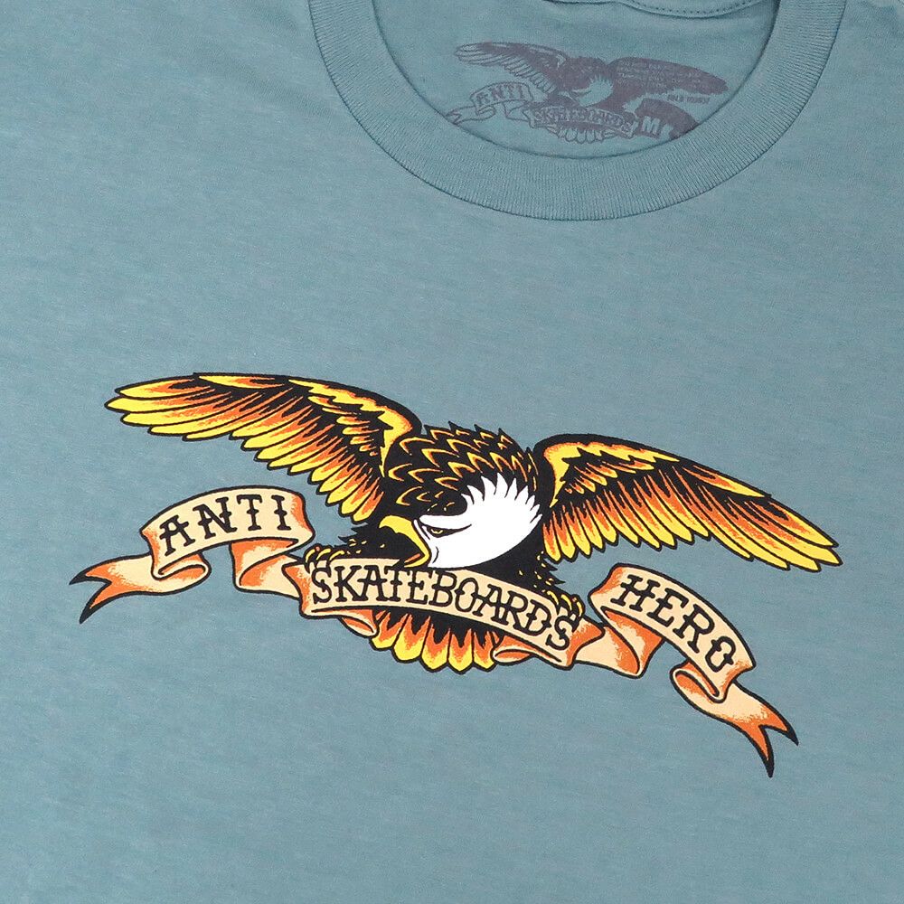 ANTIHERO T-SHIRT アンチヒーロー Tシャツ EAGLE RINGSPUN ARCTIC スケートボード スケボー 1