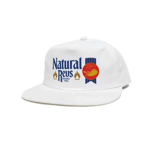 ANTIHERO CAP アンチヒーロー キャップ NATTY REVS SNAPBACK WHITE スケートボード スケボー 