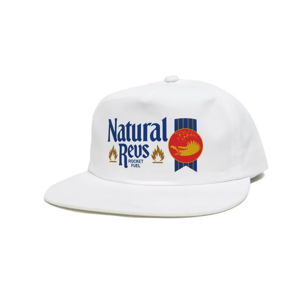 ANTIHERO CAP アンチヒーロー キャップ NATTY REVS SNAPBACK WHITE スケートボード スケボー 