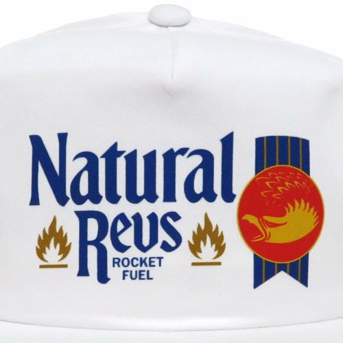 ANTIHERO CAP アンチヒーロー キャップ NATTY REVS SNAPBACK WHITE スケートボード スケボー 4