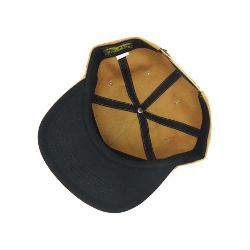  ANTIHERO CAP アンチヒーロー キャップ BASIC EAGLE SNAPBACK BROWN/GOLD スケートボード スケボー 3