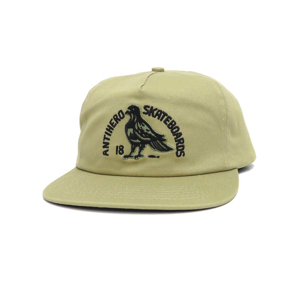ANTIHERO CAP アンチヒーロー キャップ CLUB HOUSE SNAPBACK TAN スケートボード スケボー 