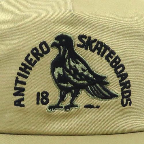 ANTIHERO CAP アンチヒーロー キャップ CLUB HOUSE SNAPBACK TAN スケートボード スケボー 4