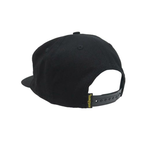 ANTIHERO CAP アンチヒーロー キャップ CLUB HOUSE SNAPBACK BLACK スケートボー2