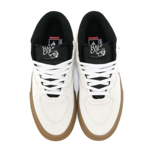 VANS SHOES バンズ シューズ スニーカー ハーフキャブ SKATE HALF CAB ANTIQUE WHITE/GUM（US企画） スケートボード スケボー 2