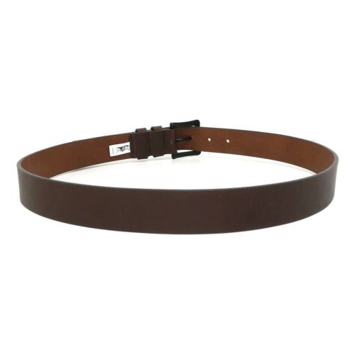 ANTIHERO BELT アンチヒーロー ベルト BASIC EAGLE LEATHER BELT BROWN/BLACK スケートボード スケボー　3